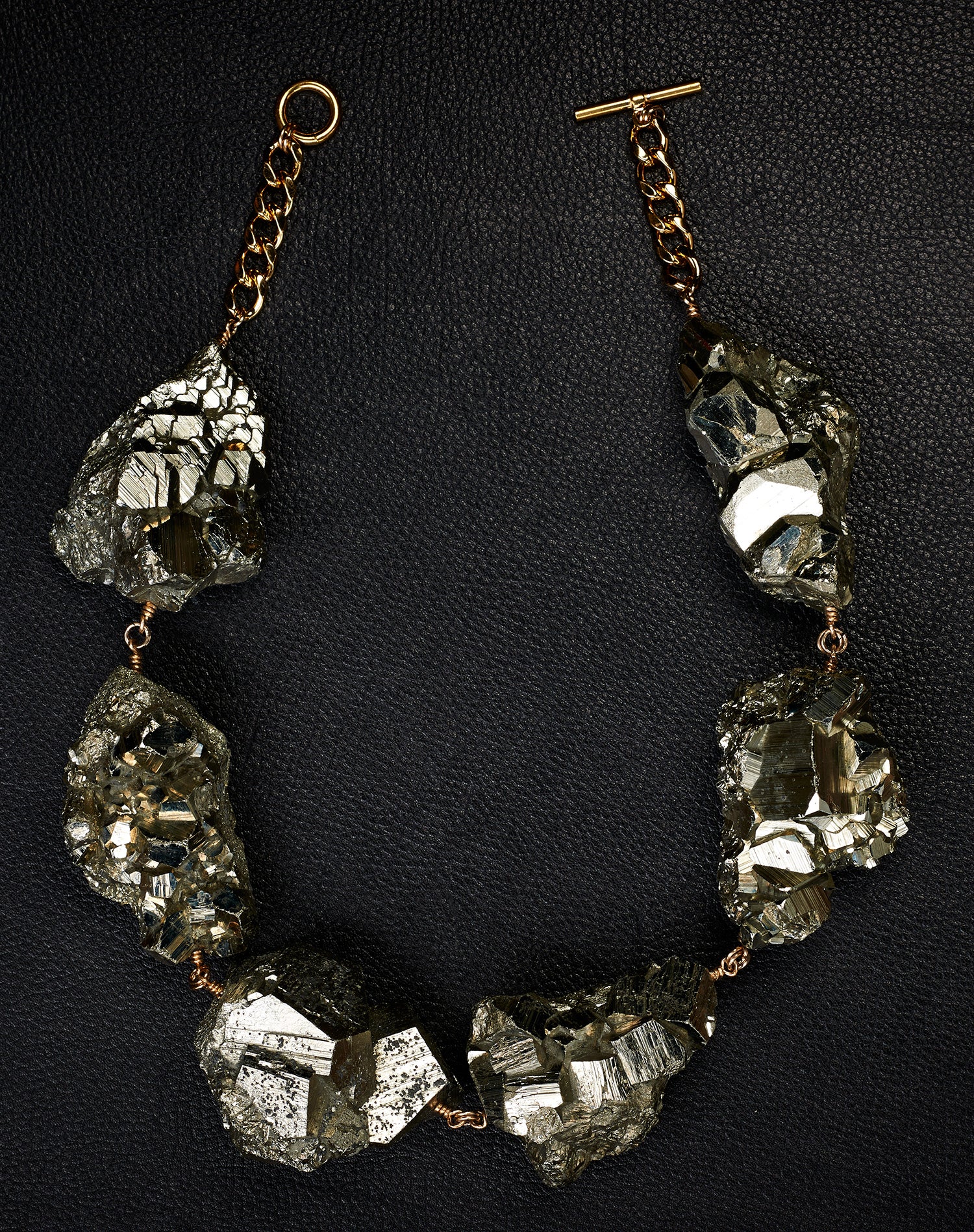 Not A Pearl Necklace XXL Art Edition Pyrite Crystal