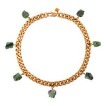Collar Ruby Zoisite Necklace