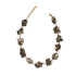 Not a Pearl Necklace Pyrite Crystal by Märta Larsson featuring chunky raw pyrite crystals linked with 14k rolled gold, bold and handcrafted.