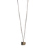 The Raw One Shiny Pyrite Necklace Silver