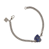 The Raw One Lapis Lazuli Bracelet Silver