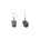 The Raw One Earrings Ruby Zoisite